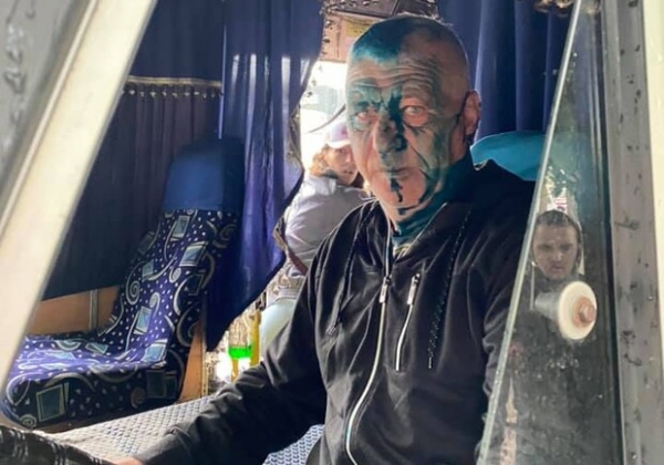 Скандал в одесской маршрутке: водителя облили зеленкой за отказ бесплатно прокатить воина АТО