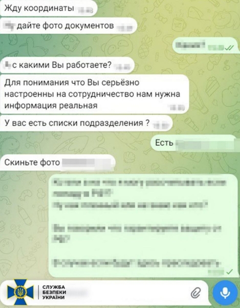 Мільйон рублів — за інформацію про ЗСУ під Покровськом: СБУ знешкодила українського військового, завербованого окупантами (фото)