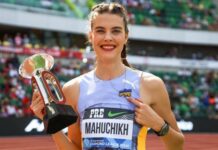 Українка Магучих виграла 10-й поспіль етап «Діамантової ліги» (відео)