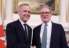 Стармер направляется в Канаду в преддверии саммита G7
