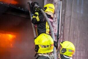 Масштабный пожар в Одесском районе: горел рынок "7-й километр"