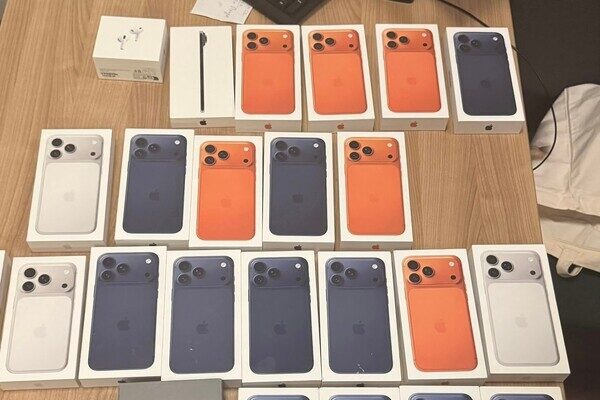 В Одесской области предотвратили контрабанду более 20 новых iPhone 17