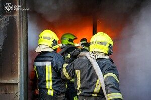 Масштабный пожар в Одесском районе: горел рынок "7-й километр"