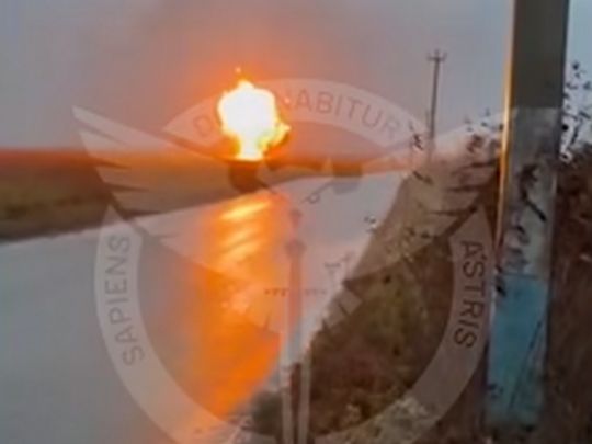 ГУР знищило нафтопровід, який постачав пальне для військ рф