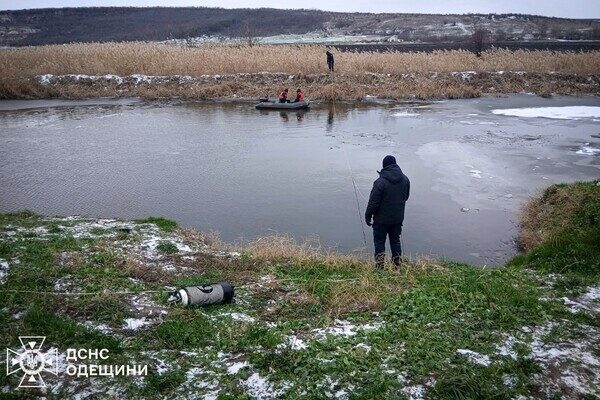Гибель на реке: в Одесской области провалился под лед мужчина