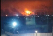 Українські безпілотники «відвідали» великий хімічний завод у Ставропольському краї росії (фото)