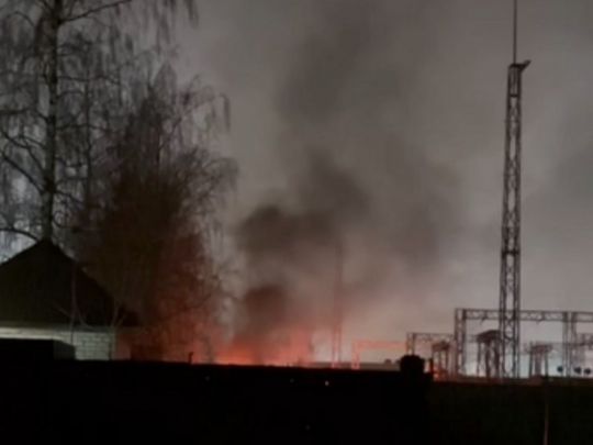 Партизани &laquo;АТЕШ&raquo; вгатили по&nbsp;ключовій підстанції у&nbsp;Брянську (фото, відео)