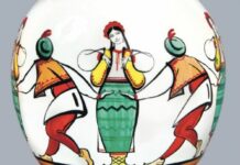 «Гуцульський танець став джерелом натхнення для українських фарфористів», — колекціонерка Людмила Карпінська-Романюк