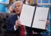 Трамп грозит установить тарифы 25% на автомобили из ЕС